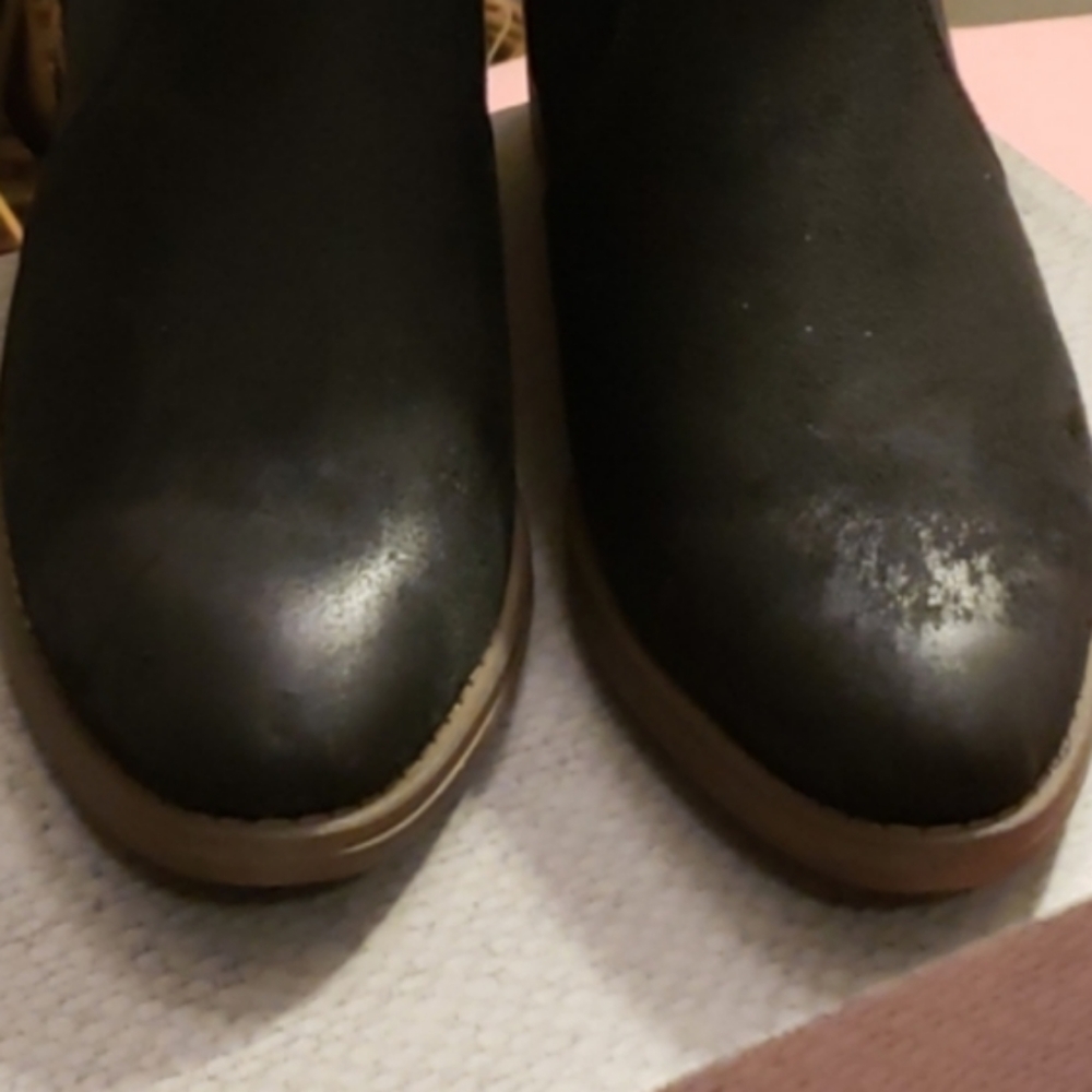 Maurice's Like New! Black Ankle Boots - Picture 4 of 4